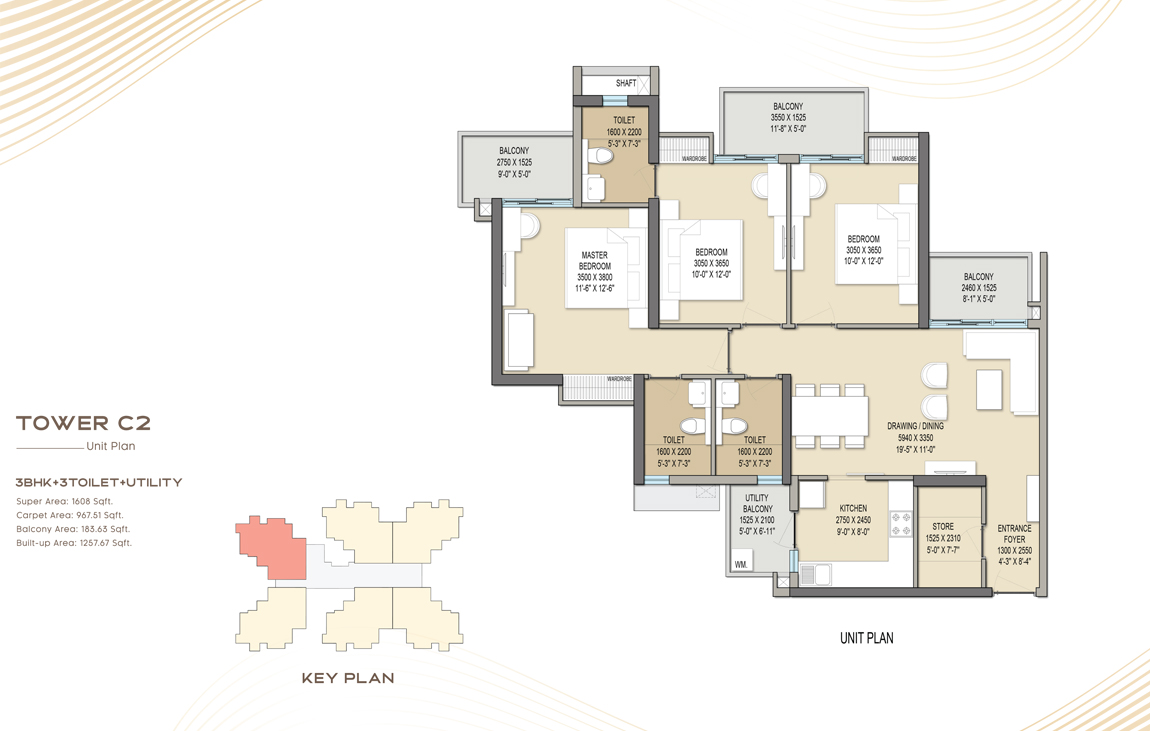 PalmOlympia Floorplan