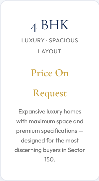 Sam India 4 BHK Apartments Noida