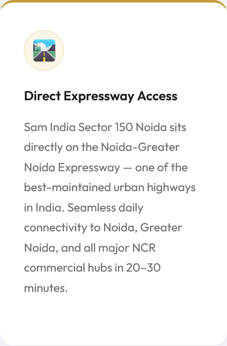 Sam India Sector 150 Noida location map